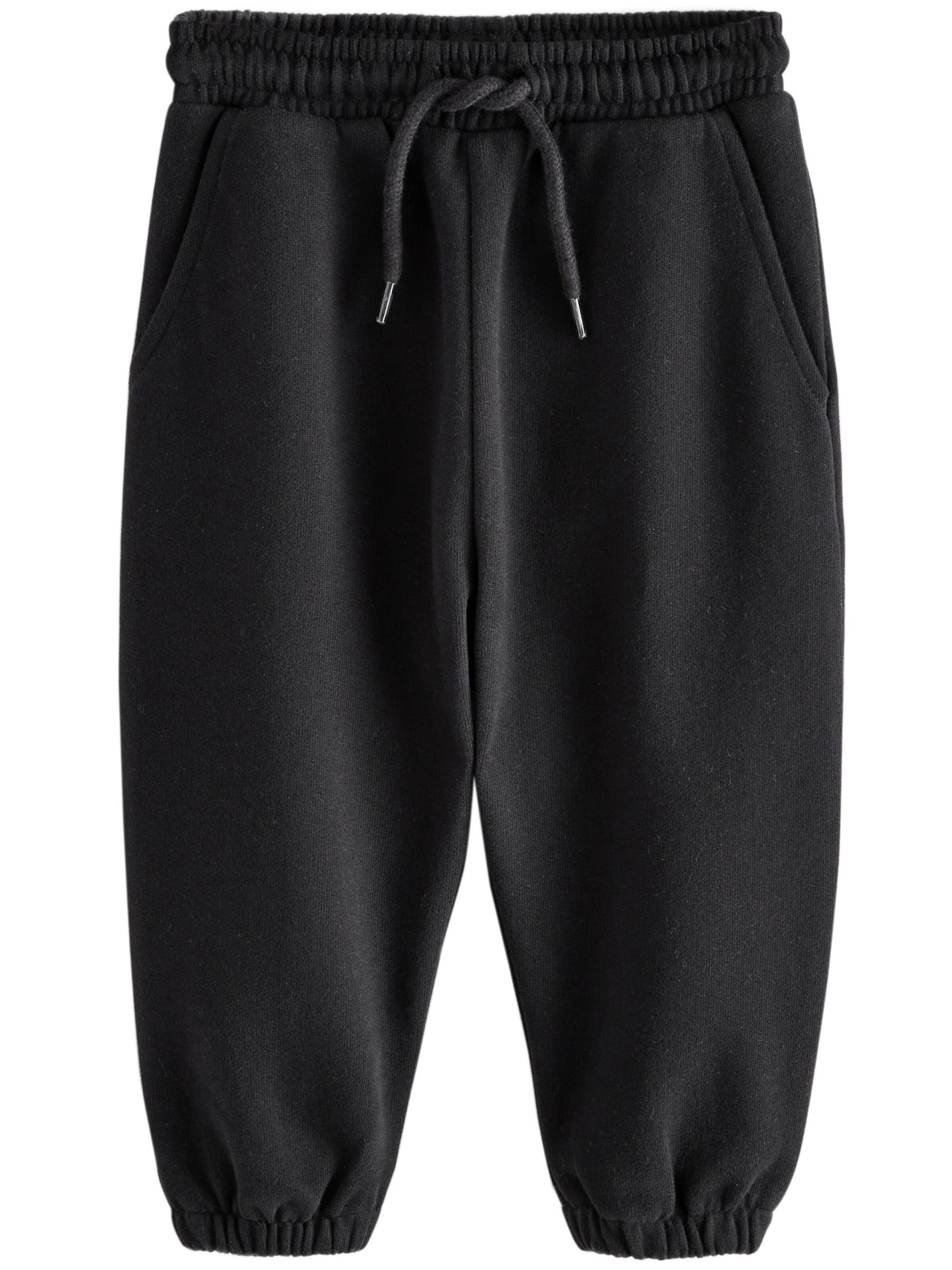 Next Regularen Hlače | črna barva: sprednja stran