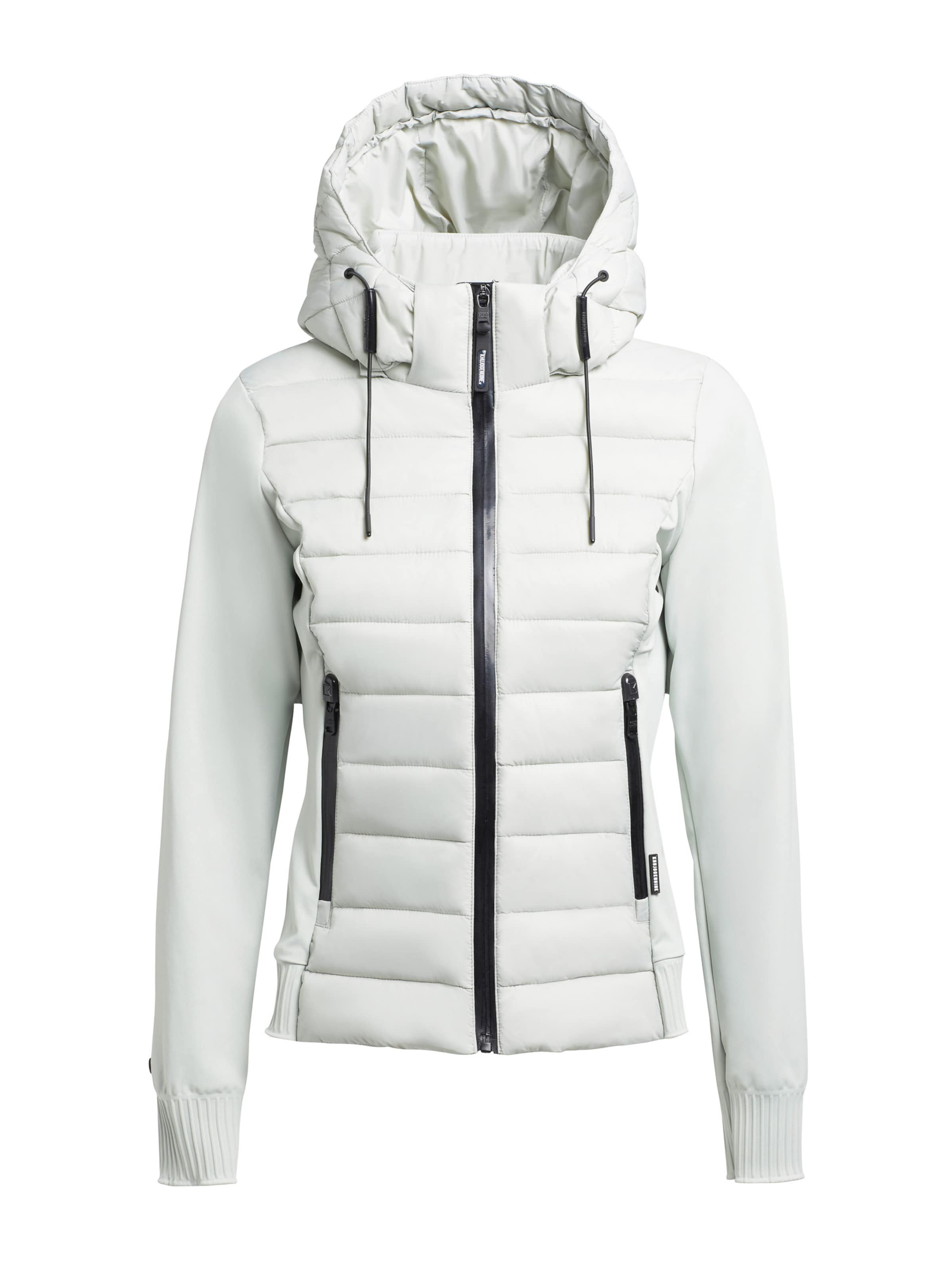 khujo Jacke 'TIHA' in Grün: Vorderseite