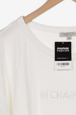 COMMA Sweatshirt & Zip-Up Hoodie in XXL in White
