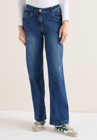 CECIL Wide Leg Jeans in Blau: Vorderseite