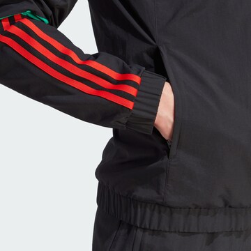 ADIDAS PERFORMANCE Athletic Jacket 'Manchester United' in Black