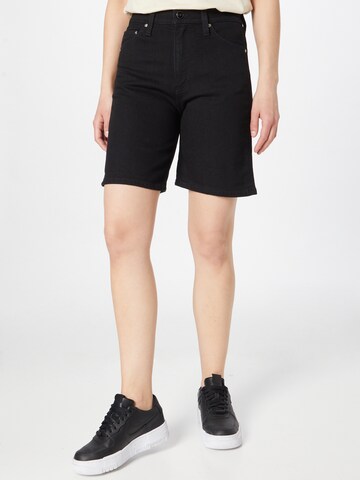 Calvin Klein Regular Jeans in Black: front