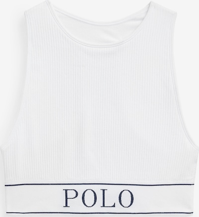 Polo Ralph Lauren Soutien-gorge ' Neck Top ' en blanc, Vue avec produit