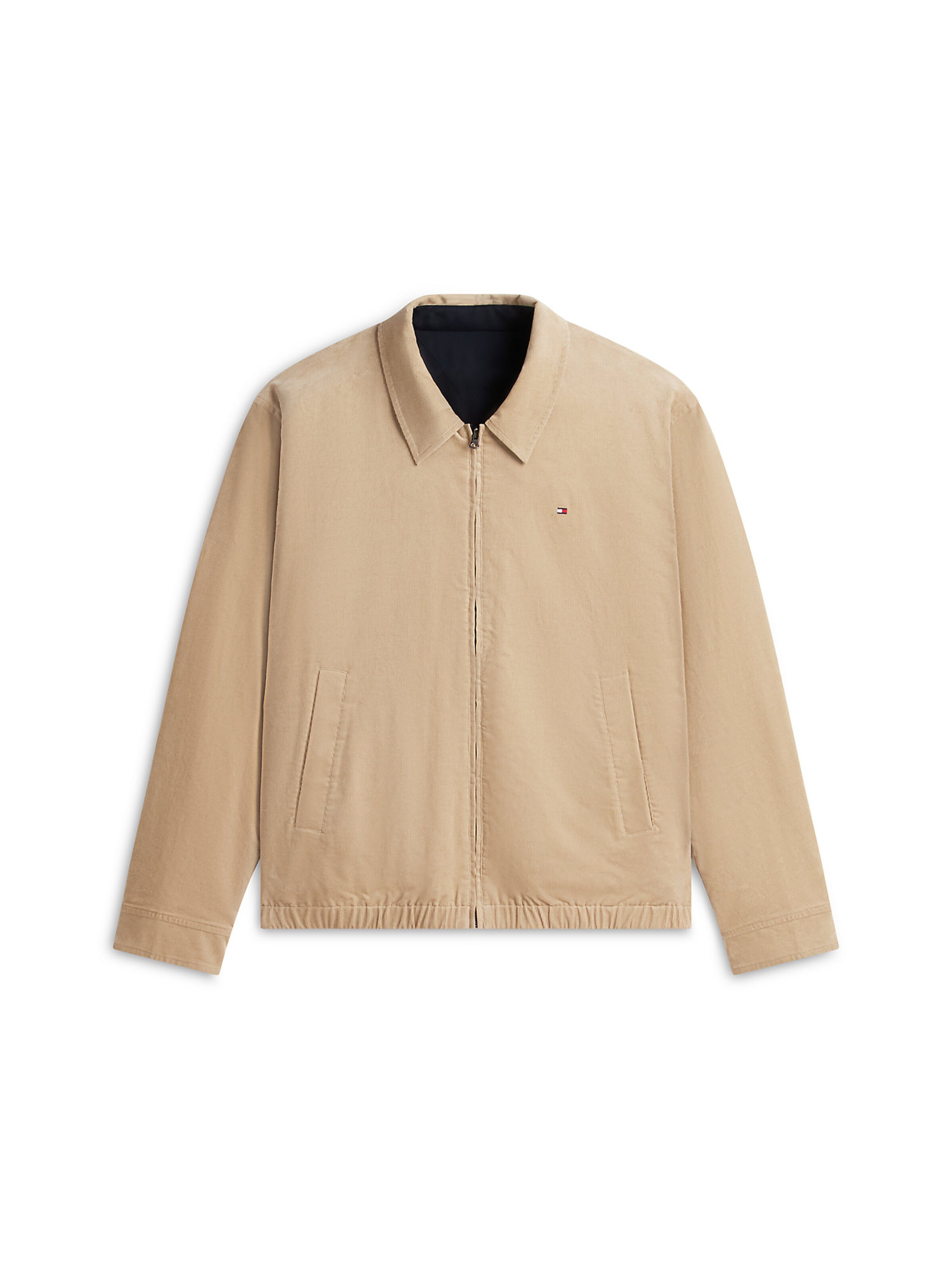 Tommy Hilfiger Big & Tall Between-Season Jacket in Beige: front
