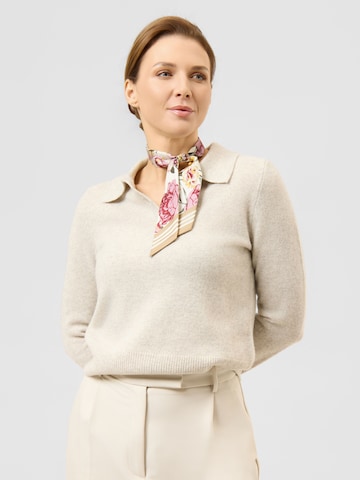 CODELLO Scarf in Beige: front