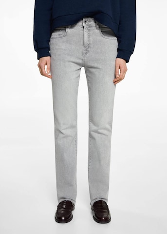 MANGO TEEN Regular Jeans 'Recto' in Grau: Vorderseite