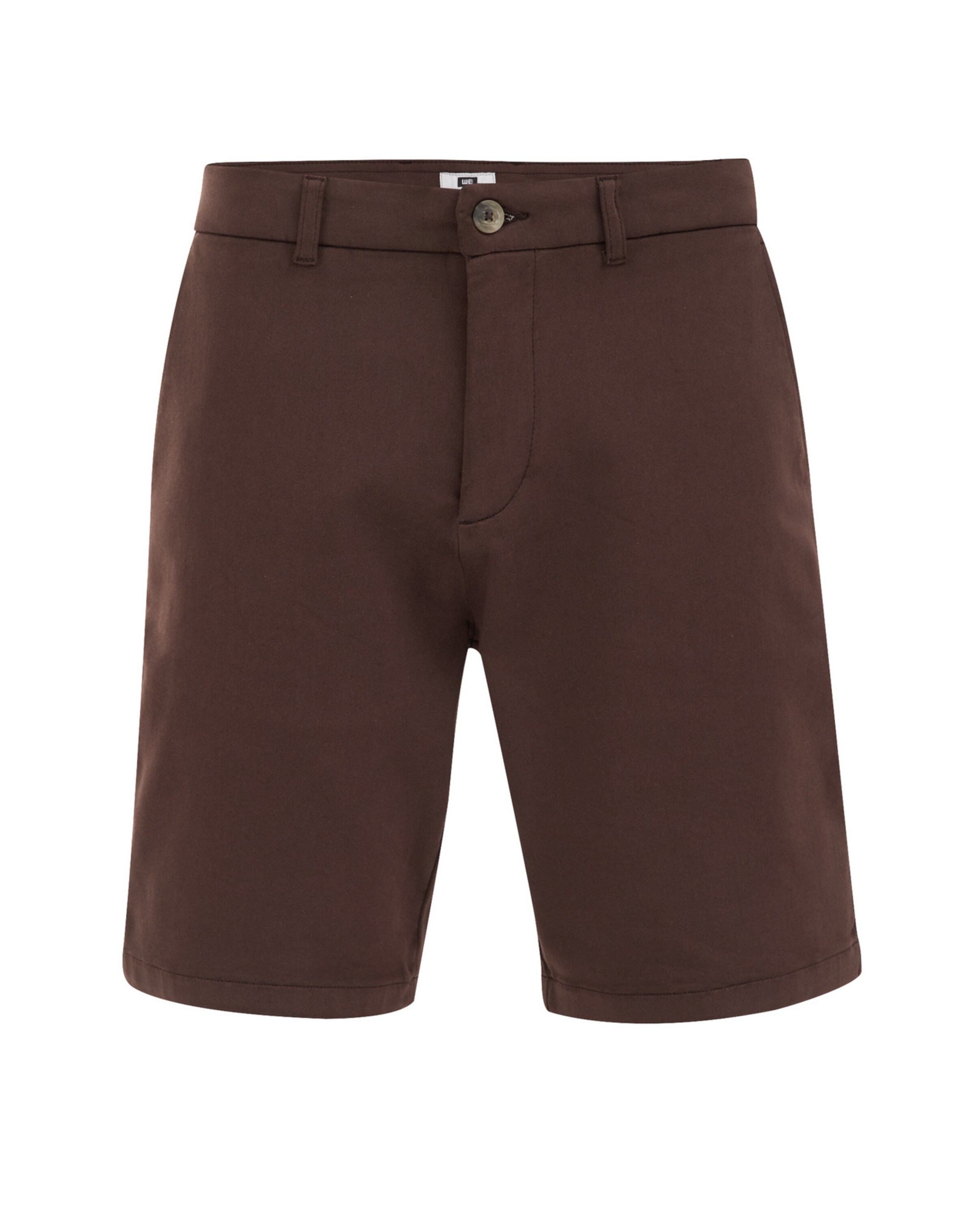 WE Fashion Slimfit Chino nadrág - barna: elől
