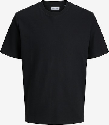 Jack & Jones Plus Shirt 'JJEAUSTIN' in Zwart: voorkant