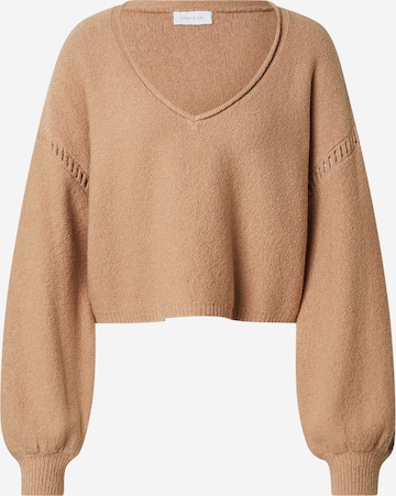 Kamila Šikl - Jersey en beige: frente