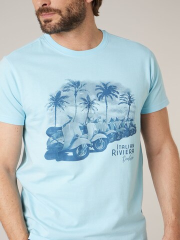 T-Shirt 'Lambrate' Deeluxe en bleu