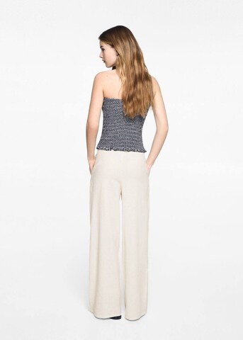 MANGO TEEN Wide leg Pants 'Olimpiap' in Yellow