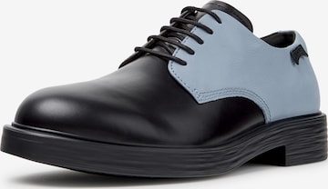 CAMPER - Sapato com atacadores 'Dean' em azul: frente