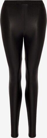 SASSYCLASSY Skinny Leggings in Black: front