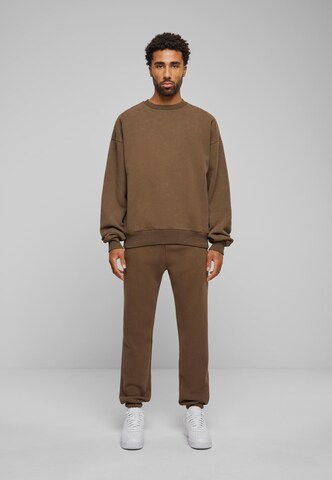 Sweat-shirt Prohibited en marron