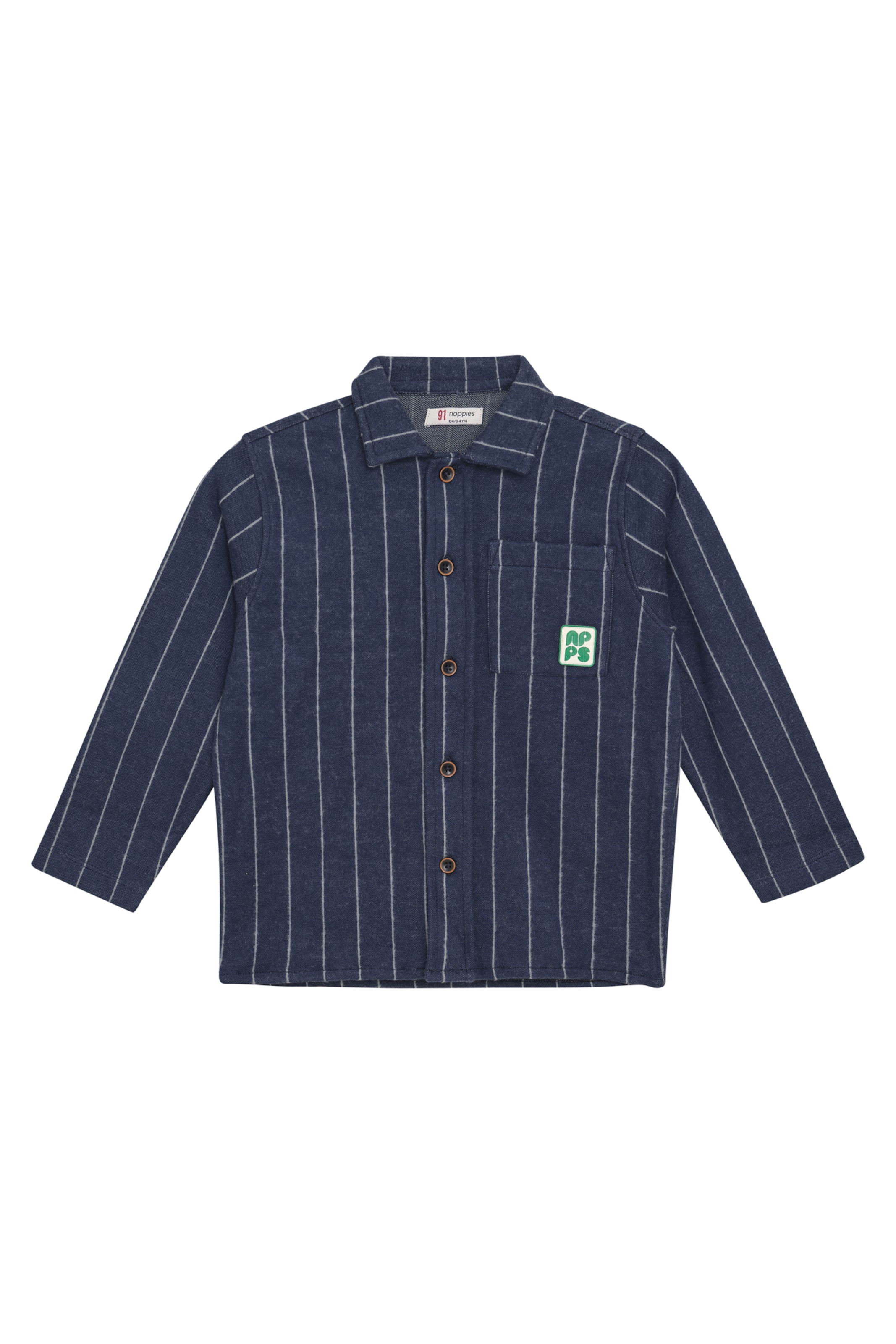 Coupe regular Chemise ' Rockville ' Noppies en bleu : devant