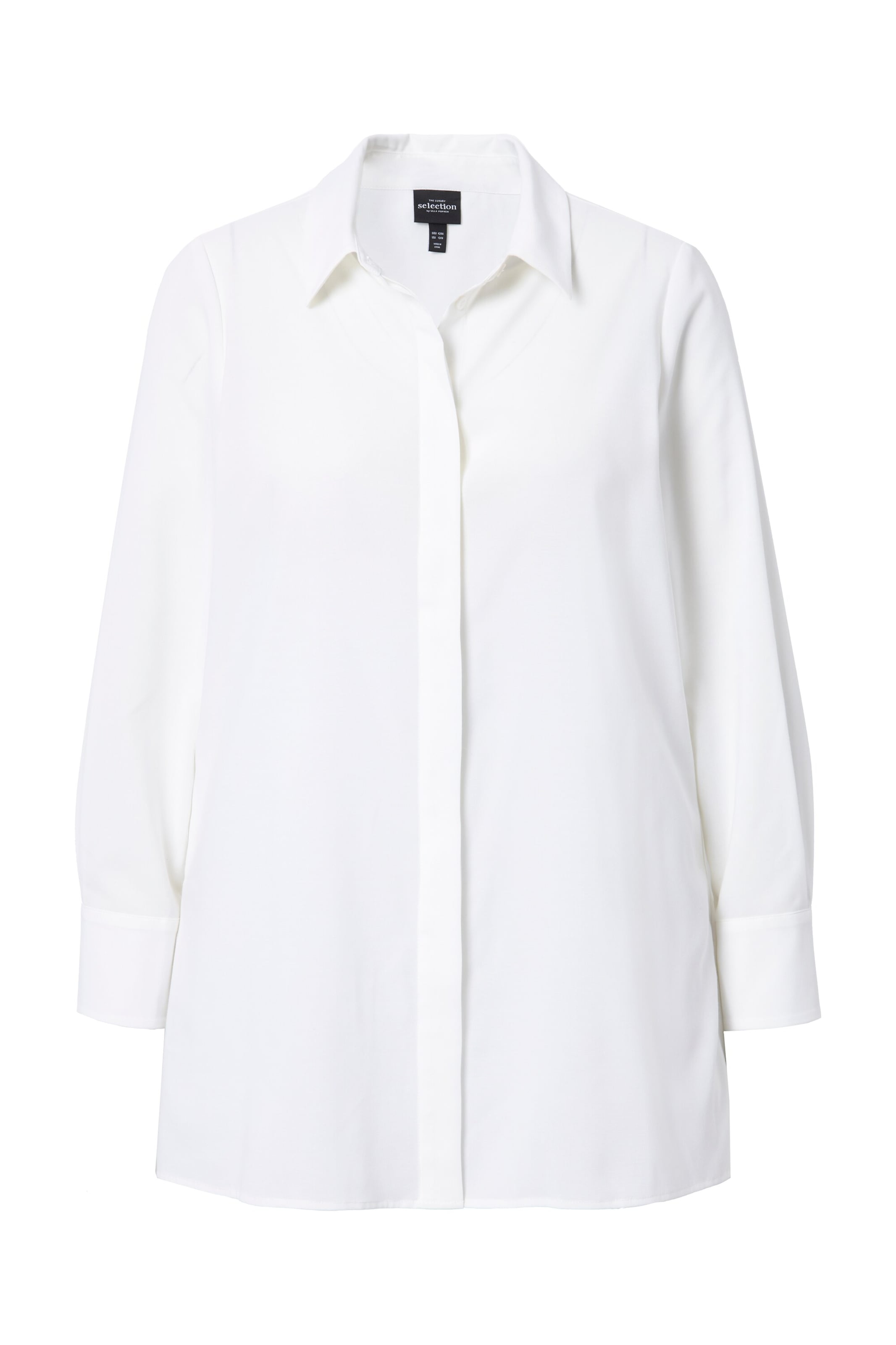 Ulla Popken Blouse in Wit: voorkant