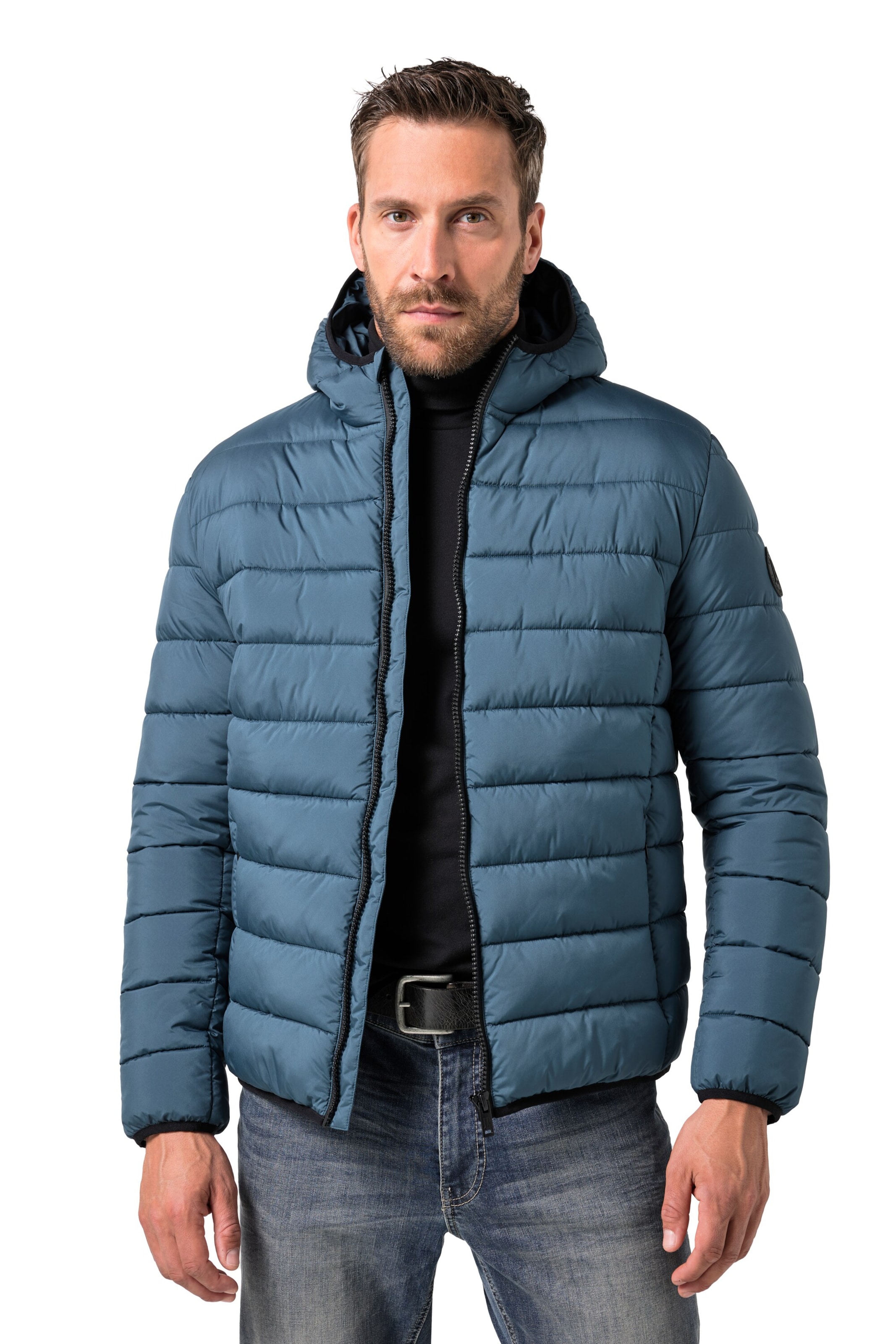 JP1880 Between-Season Jacket in Blue: front