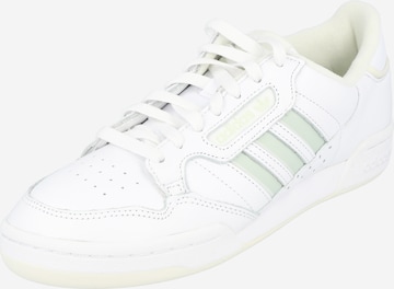 Baskets basses 'Continental 80 Stripes' ADIDAS ORIGINALS en blanc : devant