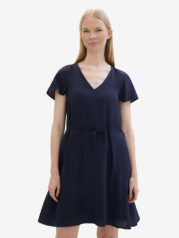 Rochie de vară de la TOM TAILOR pe albastru: față