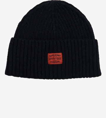 Superdry Beanie in Blue: front