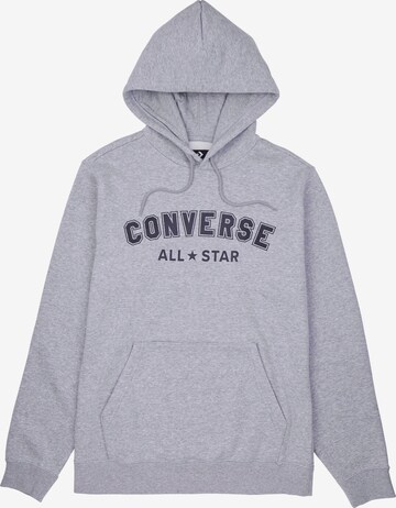 CONVERSE Sweatshirt in Grau: predná strana