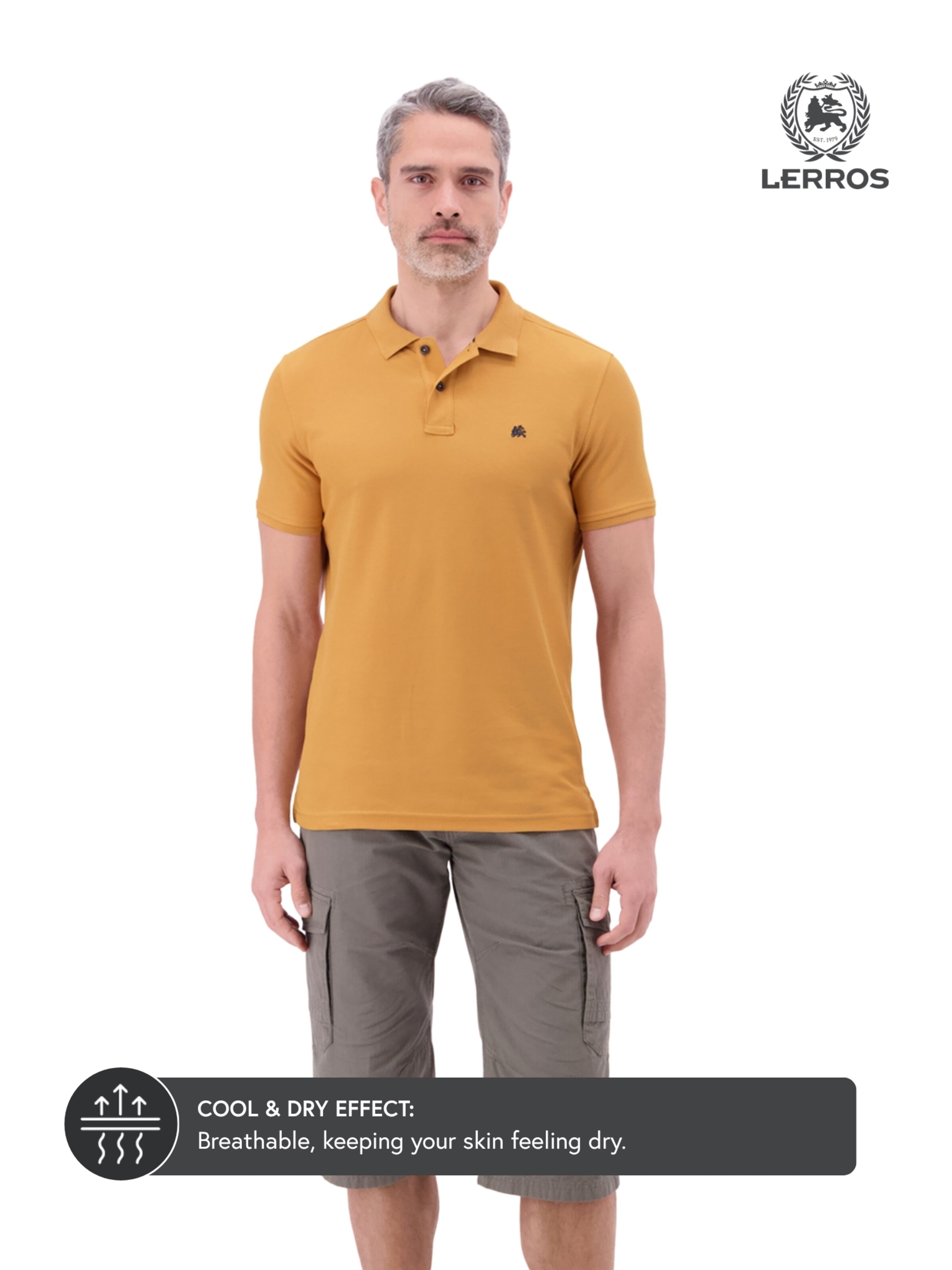 LERROS Shirt in Orange