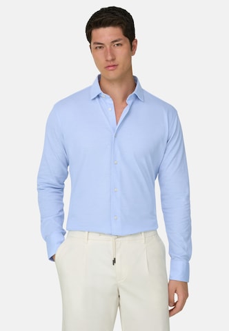 T-Shirt Boggi Milano en bleu : devant