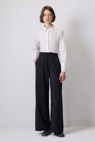 Touche Prive Wide Leg Hose in Schwarz