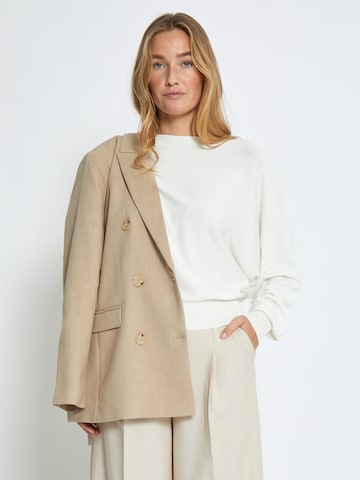 Pull-over 'Dana' minus en blanc