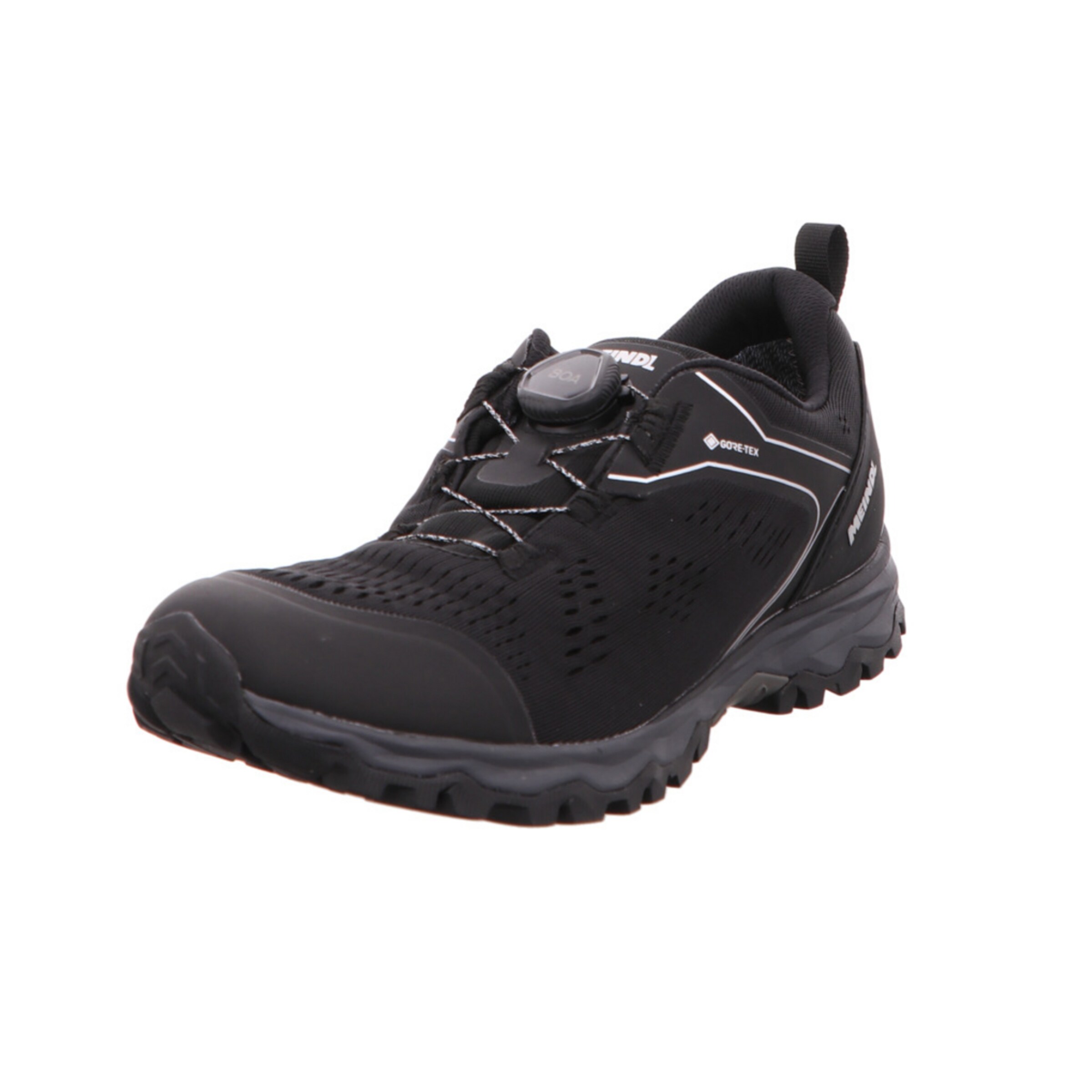 MEINDL Halbschuh 'Abano' in Schwarz: Vorderseite