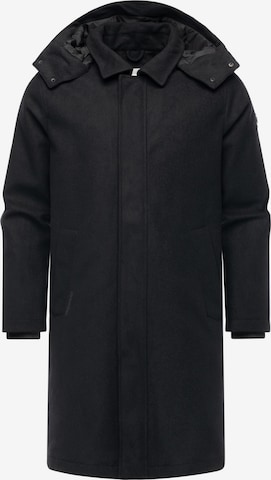 Ragwear Winter coat 'Isaq' in Black: front