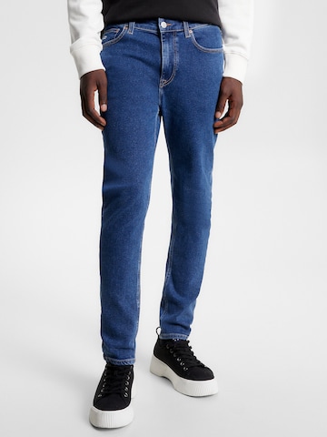 Tommy Jeans Skinny Jeans 'Simon' in Blauw: voorkant