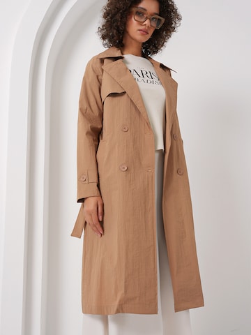 Manteau mi-saison Bigdart en beige