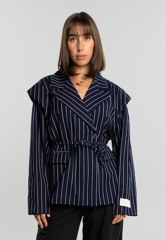Another Cotton Lab - Blazer en azul: frente