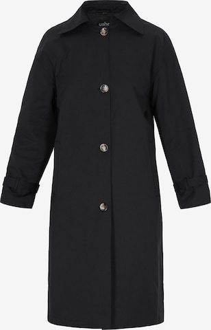 usha BLACK LABEL Välikausitakki värissä musta: etupuoli