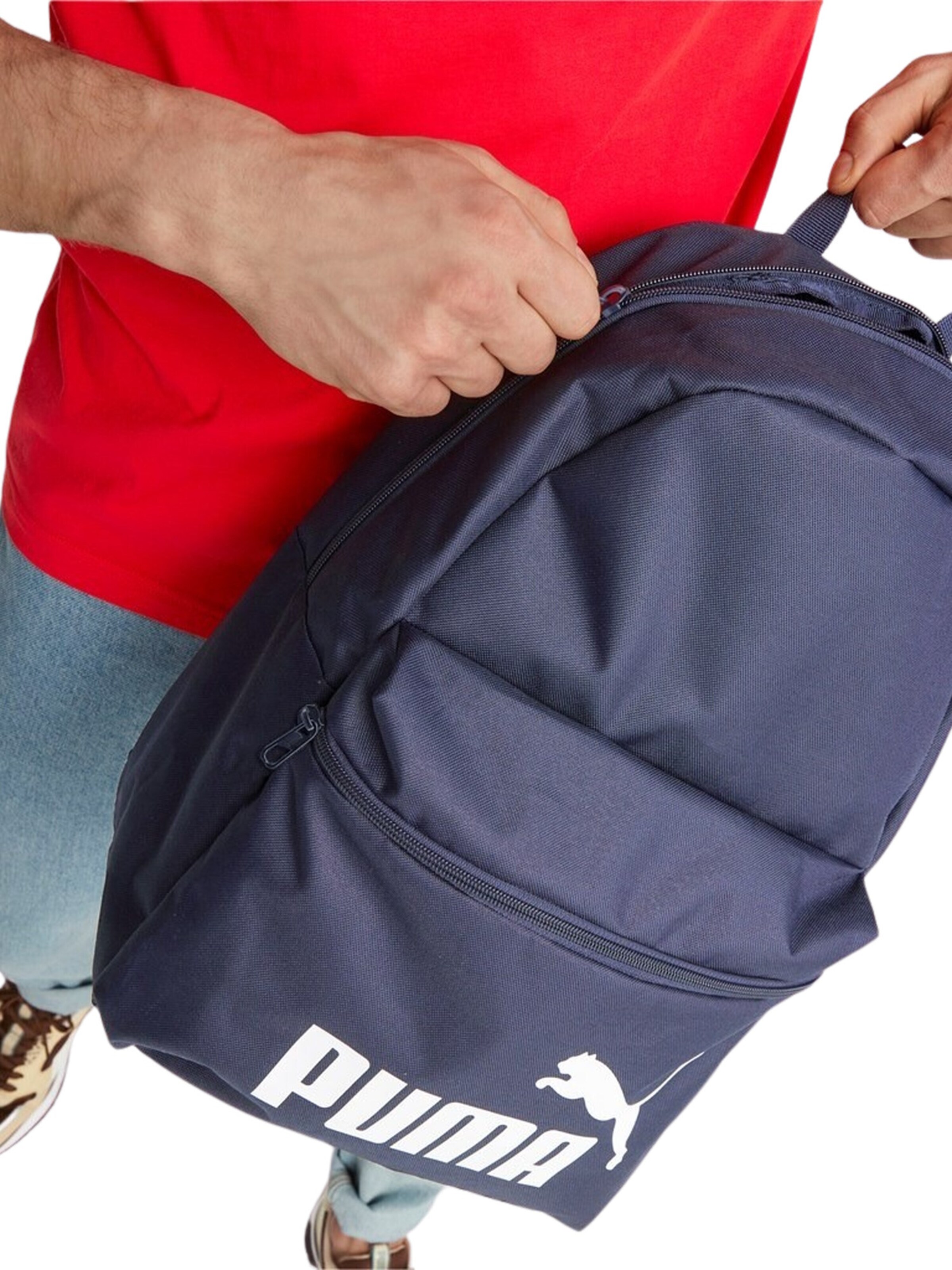 PUMA Rugzak 'Phase' in Blauw