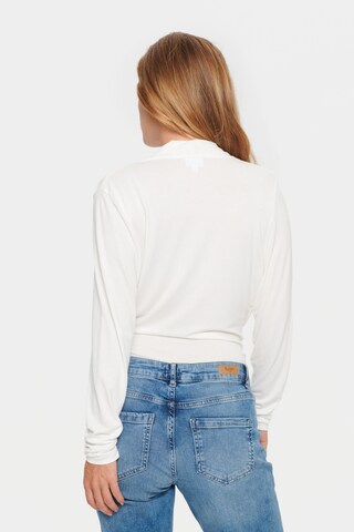 SAINT TROPEZ - Camiseta en blanco