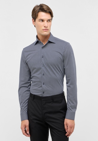 ETERNA Slim fit Zakelijk overhemd in Blauw: voorkant