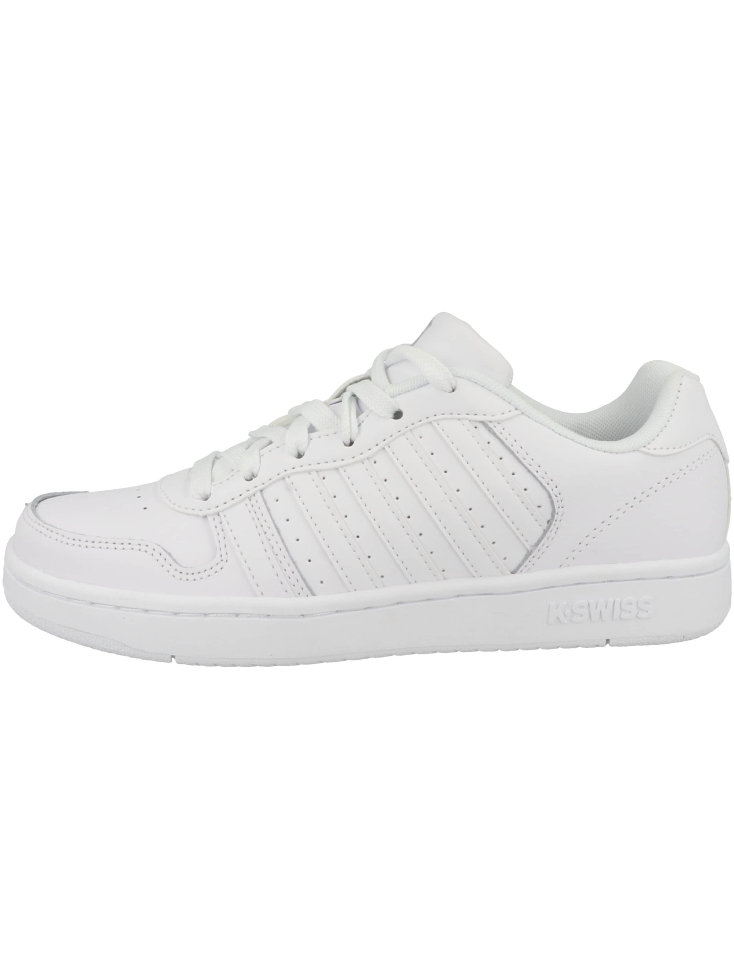 Sneaker bassa 'Court Palisades' di K-SWISS in bianco