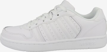 Baskets basses 'Court Palisades' K-SWISS en blanc