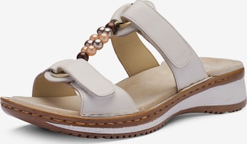 ARA Mules in White: front