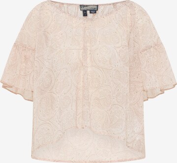 DreiMaster Vintage Bluse 'Boline' in Pink: predná strana