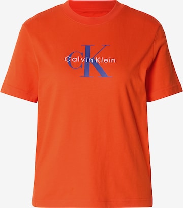 Maglietta 'HERO CLASSIC' di Calvin Klein Jeans in arancione: frontale