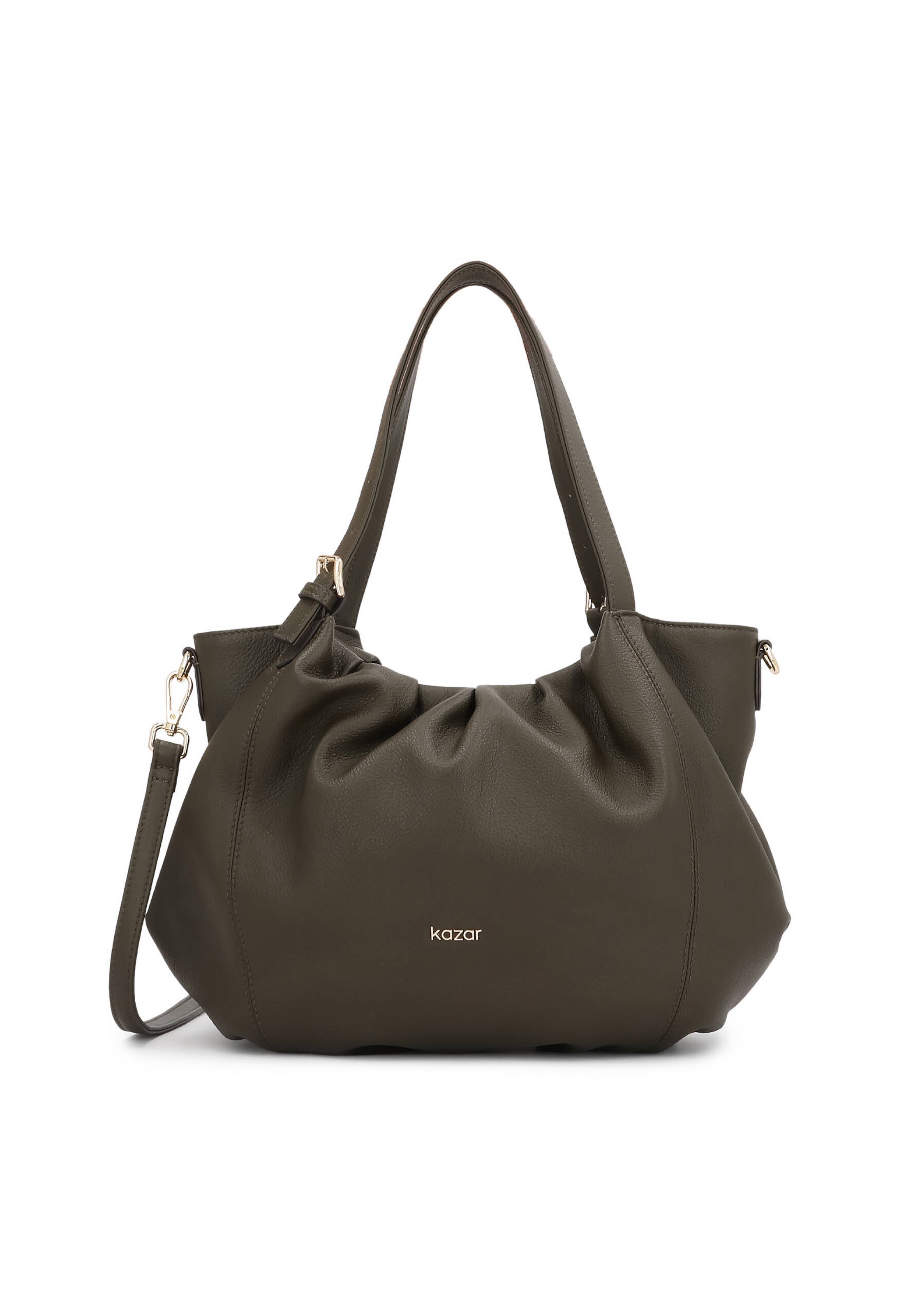 Kazar Τσάντα ώμου σε πράσινο: μπροστά