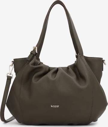 Kazar Olkalaukku värissä vihreä: etupuoli