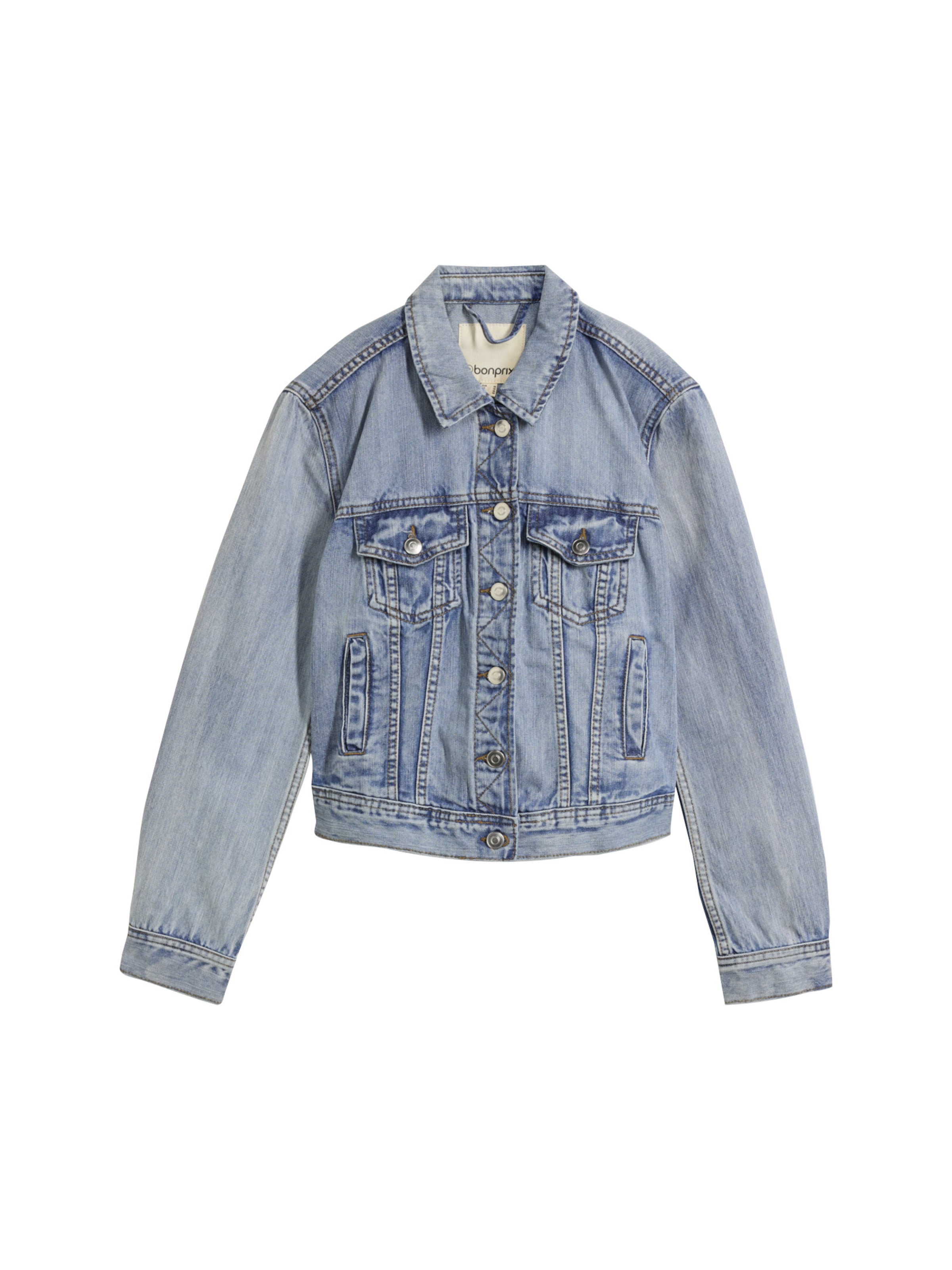 bonprix Übergangsjacke in XS in hellblau, Produktansicht