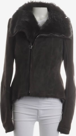 Rick Owens Lederjacke / Ledermantel XL in Braun: predná strana