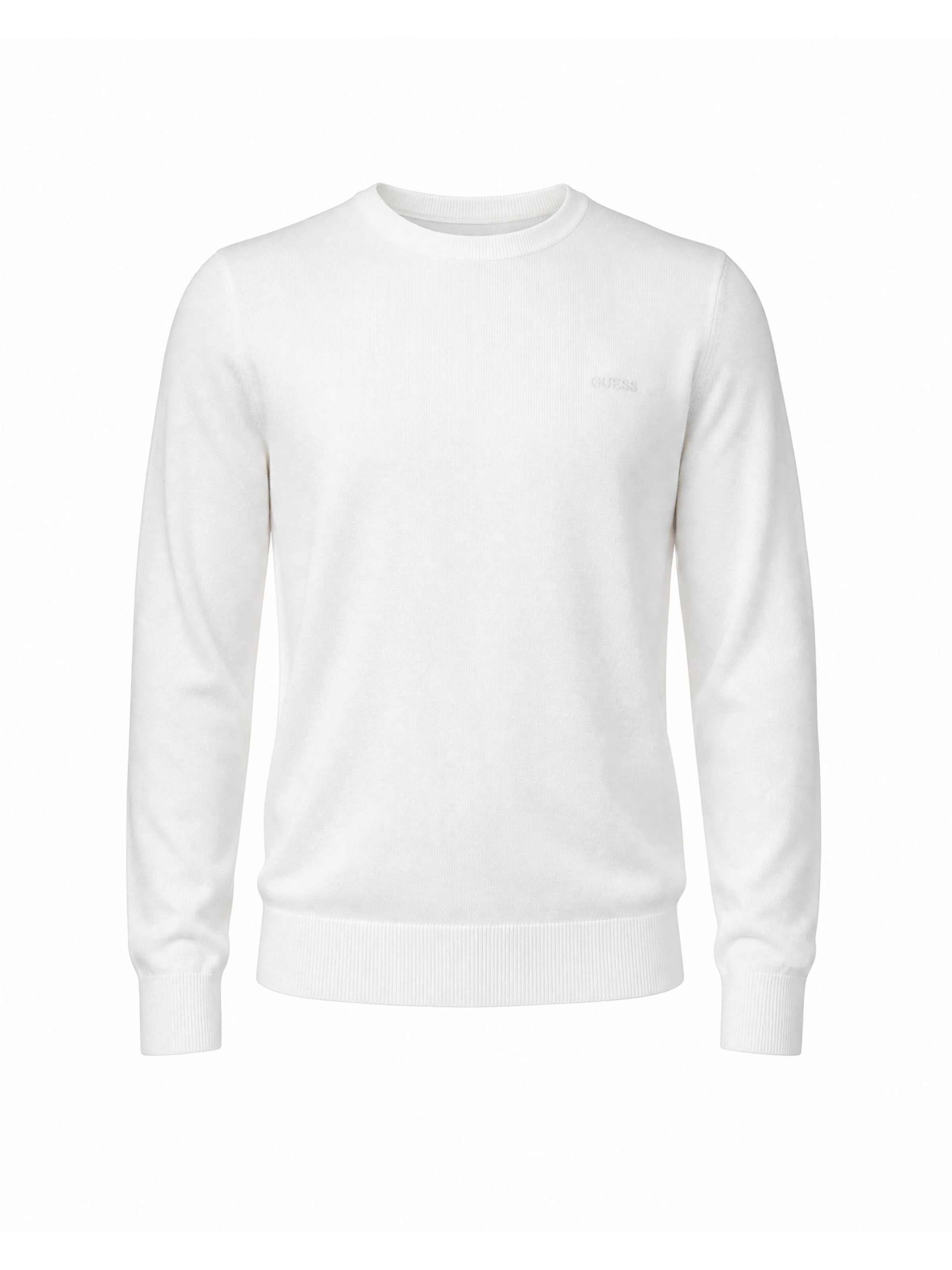 Pullover 'KARIM' di GUESS in bianco: frontale