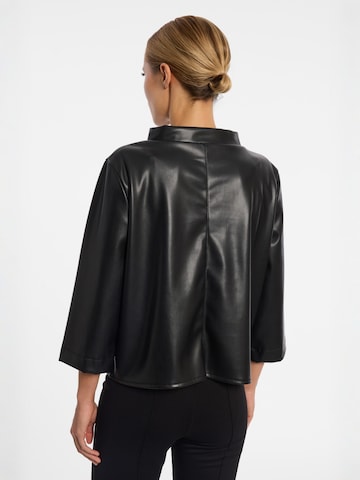 Ana Alcazar Bluse 'Enyra' in Schwarz