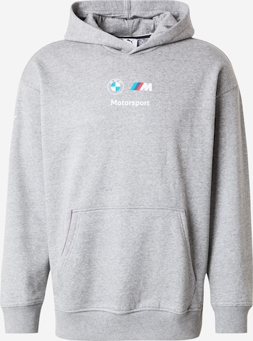 PUMA Свитшот 'BMW M Motorsport Essentials' в Серый: спереди